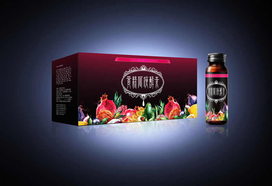 黃精阿膠酵素20ml