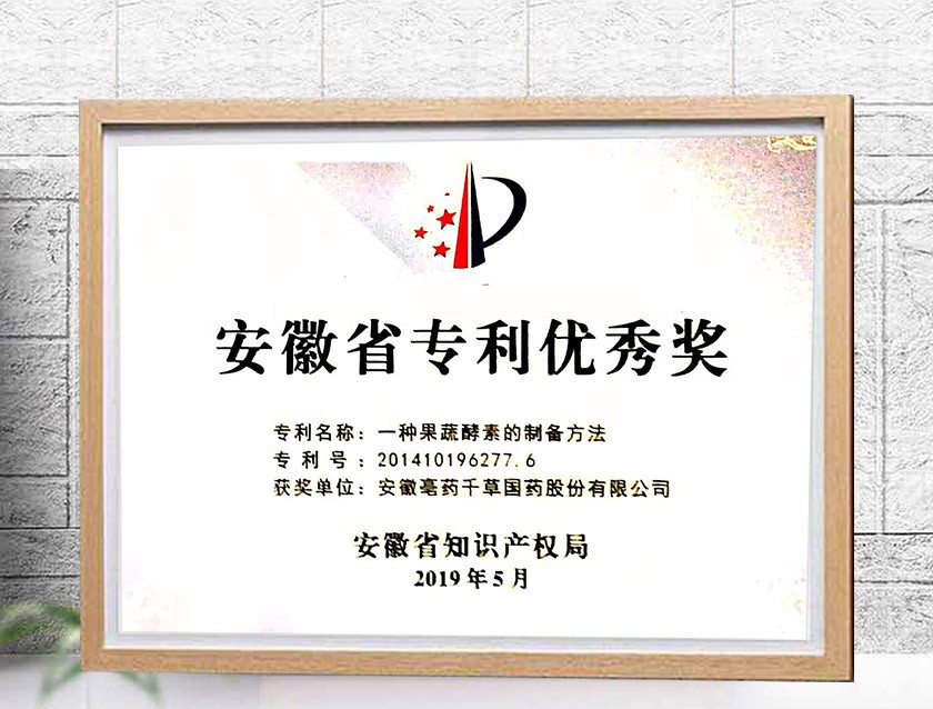 果蔬酵素制備方法省專利