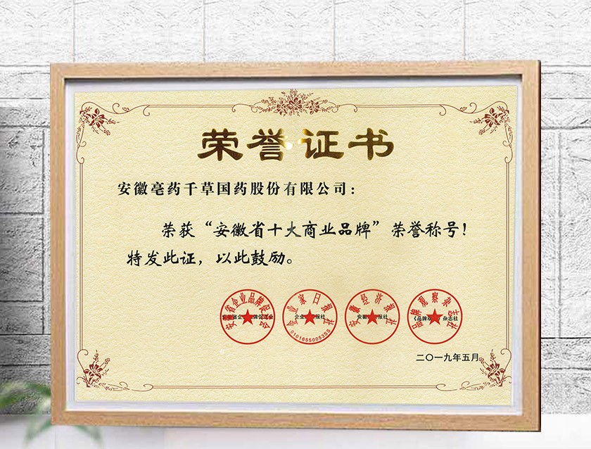 安徽省十大商業(yè)品牌