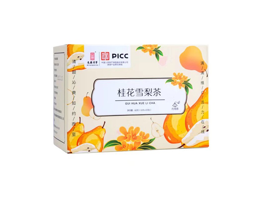 桂花雪梨茶